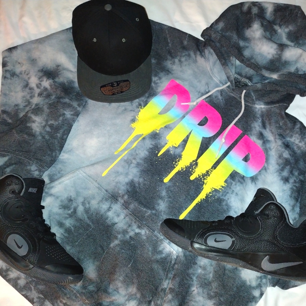 Popular Poison DRIP Tie Dye Hoodie